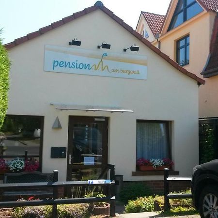 Pension Am Burgwall Wißmar エクステリア 写真