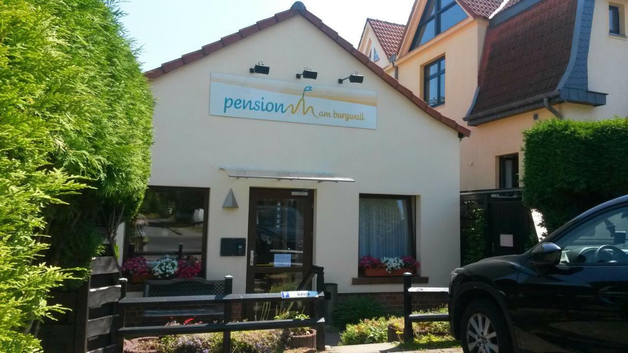 Pension Am Burgwall Wißmar エクステリア 写真