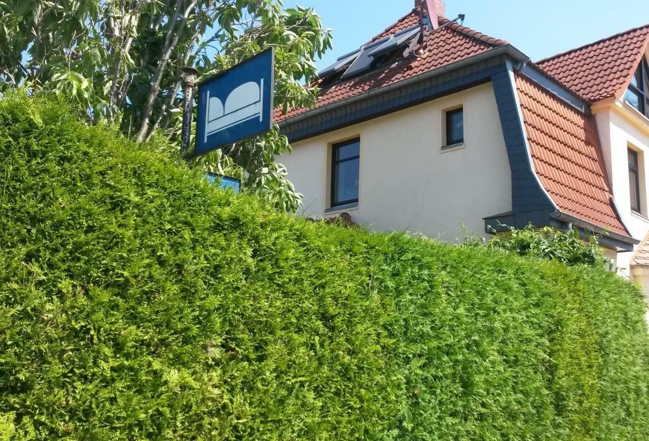 Pension Am Burgwall Wißmar エクステリア 写真